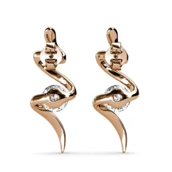 Boucles d’oreilles Femme MYC-Paris EVIDENCE - DE0033-RG Laiton Doré rose