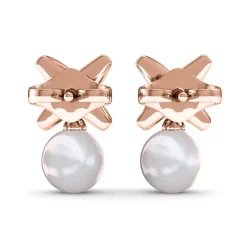 Boucles d’oreilles Femme MYC-Paris - DE0246-RG Laiton Doré rose