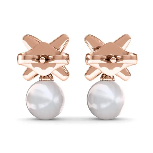 Boucles d’oreilles Femme MYC-Paris - DE0246-RG Laiton Doré rose