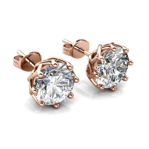Boucles d'oreilles Femme MYC-Paris EVIDENCE - DE0081-RG Laiton Doré rose