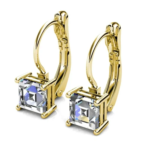 Boucles d’oreilles Femme MYC-Paris Square - DE0007-G-C Laiton Doré