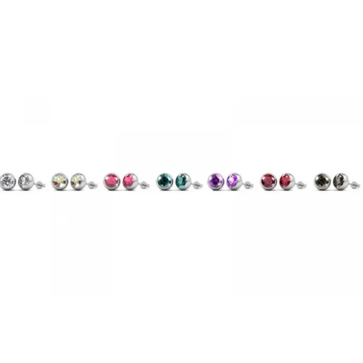Boucles d’oreilles Femme MYC-Paris - DE0240 Laiton Multicolore