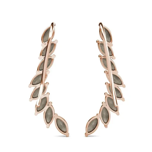 Boucles d’oreilles Femme MYC-Paris - DE0340-RG-C Laiton Doré rose