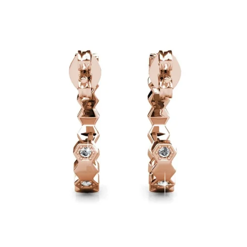 Boucles d’oreilles Femme MYC-Paris - DE0136-RG Laiton Doré rose