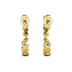 Boucles d’oreilles Femme MYC-Paris - DE0136-G Laiton Doré