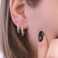 Boucles d’oreilles Femme MYC-Paris - DE0324-S Laiton Argent
