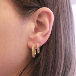 Boucles d'oreilles Femme MYC-Paris - DE0565-G Laiton Doré