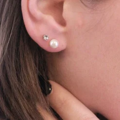 Boucles d'oreilles Femme MYC-Paris - DE0206-S Laiton Argent