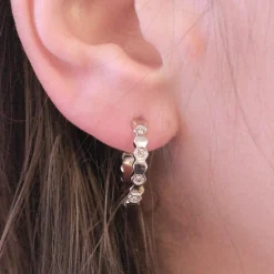 Boucles d’oreilles Femme MYC-Paris - DE0136-S Laiton Argent