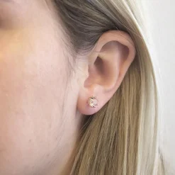 Boucles d'oreilles Femme MYC-Paris EVIDENCE - DE0081-RG Laiton Doré rose