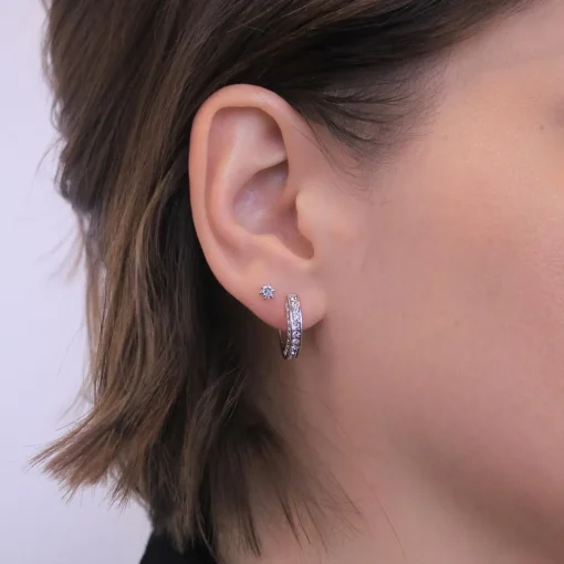 Boucles d’oreilles Femme MYC-Paris - DE0035-S Laiton Argent