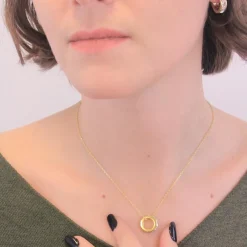 Boucles d’oreilles Femme MYC-Paris Square - DE0215-G Laiton Doré