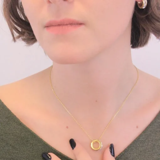 Boucles d’oreilles Femme MYC-Paris Square - DE0215-G Laiton Doré