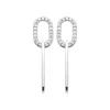 Boucles d'oreilles femme Pendantes argent rhodié Maison de la Bijouterie Z5W4UZ0