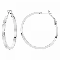 Boucles d'oreilles Femme So Charm - B2402-ARGENT Acier Argent