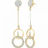 Boucles d'oreilles Femme So Charm - B2747-DORE Acier Doré