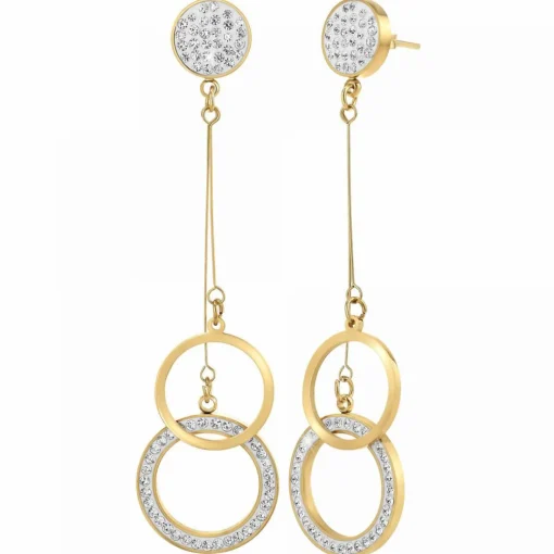 Boucles d'oreilles Femme So Charm - B2747-DORE Acier Doré