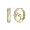 Boucles d'oreilles Guess Bijoux JUBE03299JWYG - Acier Doré