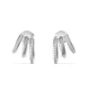 Boucles d'oreilles Guess Bijoux JUBE03302JWRH - Acier Argenté