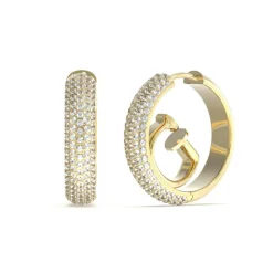 Boucles d'oreilles Guess Bijoux JUBE03299JWYG - Acier Doré