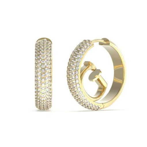 Boucles d'oreilles Guess Bijoux JUBE03299JWYG - Acier Doré