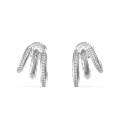 Boucles d'oreilles Guess Bijoux JUBE03302JWRH - Acier Argenté