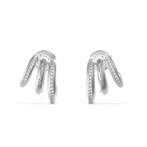 Boucles d'oreilles Guess Bijoux JUBE03302JWRH - Acier Argenté