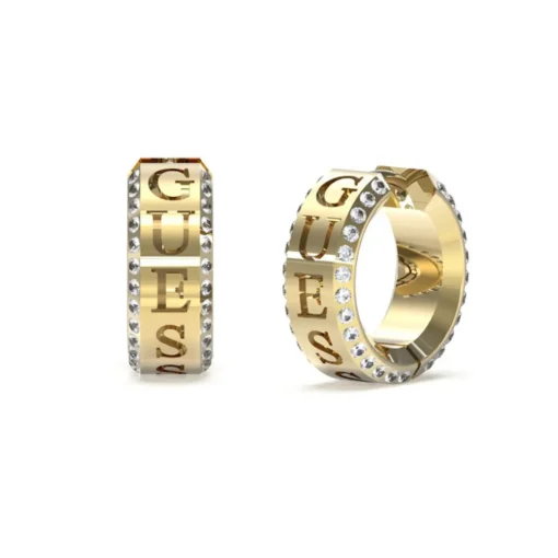 Boucles d'oreilles Guess Bijoux JUBE03112JWYG - JUST GUESS Acier Doré