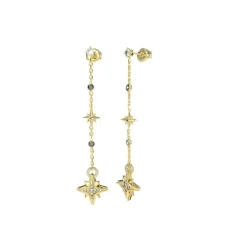 Boucles d'oreilles Guess Bijoux JUBE03328JWYG - Acier Doré