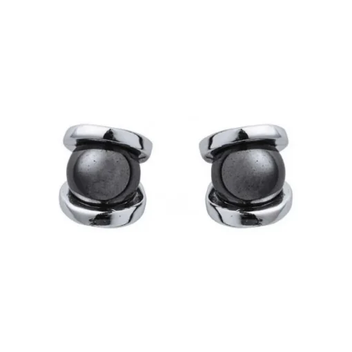 Boucles d'Oreilles Jourdan ATLAS AJS085HE - Boucles d'Oreilles En Argent et Hematite