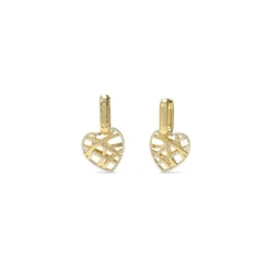 Boucles d'oreilles JUBE03098JWYG Guess Bijoux - HEART CAGE Acier Doré