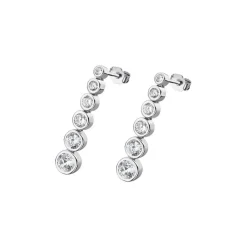 Boucles d'oreilles Lotus Silver LP1915-4/1 - pure essential Argent