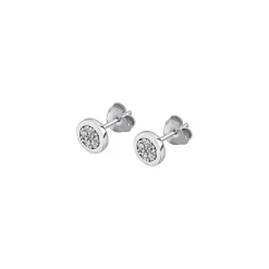 Boucles d'oreilles Lotus Silver LP1712-4/1 - dame pure essential Argent
