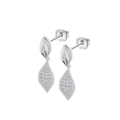 Boucles d'oreilles Lotus Silver Glam - LP3843-4-1