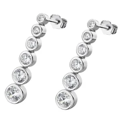 Boucles d'oreilles Lotus Silver LP1915-4/1 - pure essential Argent