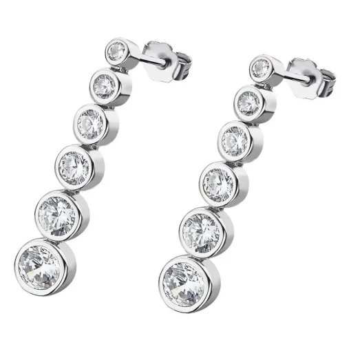 Boucles d'oreilles Lotus Silver LP1915-4/1 - pure essential Argent