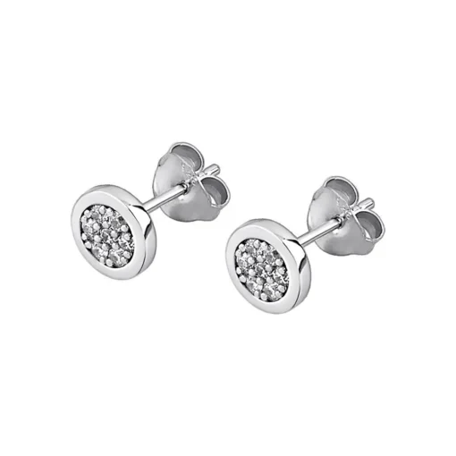 Boucles d'oreilles Lotus Silver LP1712-4/1 - dame pure essential Argent