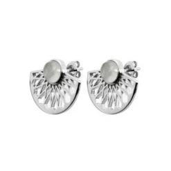 Boucles d'oreilles Mia Argenté & Pierre De Lune