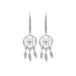 Boucles d'oreilles Pendantes fantaisie argent Maison de la Bijouterie Z530530