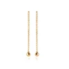 Boucles d'oreilles Pendantes perle plaqué or Maison de la Bijouterie Y5Z3500