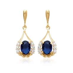Boucles d'oreilles Pendantes Maison de la Bijouterie Y4YY64Z Plaqué or