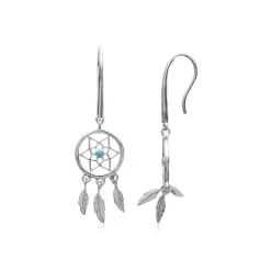 Boucles d'oreilles Pendantes fantaisie argent Maison de la Bijouterie Z530530