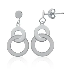 Boucles d'oreilles Pendantes fantaisie Argent Maison de la Bijouterie W466Z00