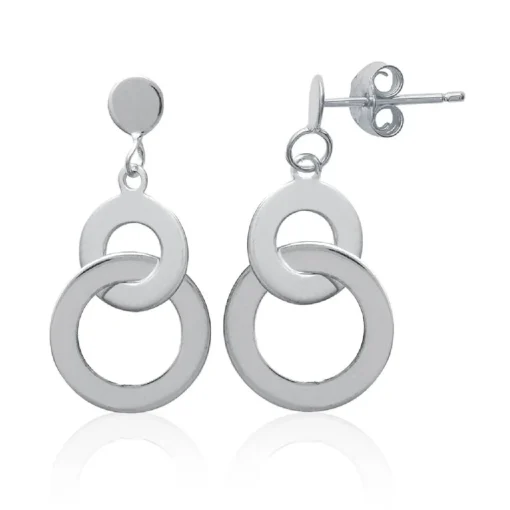 Boucles d'oreilles Pendantes fantaisie Argent Maison de la Bijouterie W466Z00