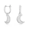 Boucles d'oreilles Swarovski Luna 5666157 - PE Mini CRE/RHS