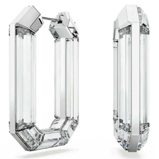 Boucles d'oreilles Swarovski Lucent 5671087 - PE WHI/RHS