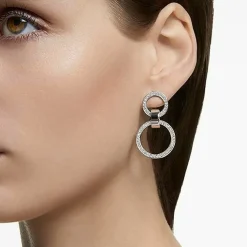 Boucles d'oreilles Swarovski Mp Hollow 5663503 - PE Chandelier Mont/RHS