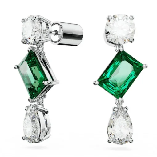 Boucles d'oreilles Swarovski Mesmera 5665878 - PE SD TRIO White/RHS