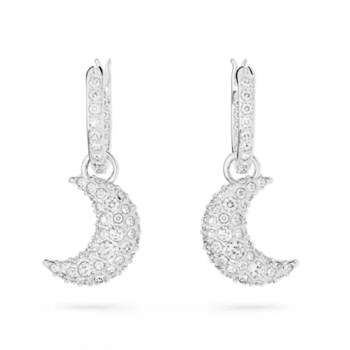 Boucles d'oreilles Swarovski Luna 5666157 - PE Mini CRE/RHS