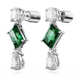 Boucles d'oreilles Swarovski Mesmera 5665878 - PE SD TRIO White/RHS